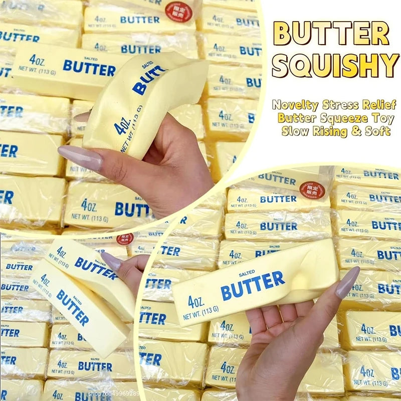 Viral Squishy Butter Stick – Slow Rising Stress Relief Sensory Toy