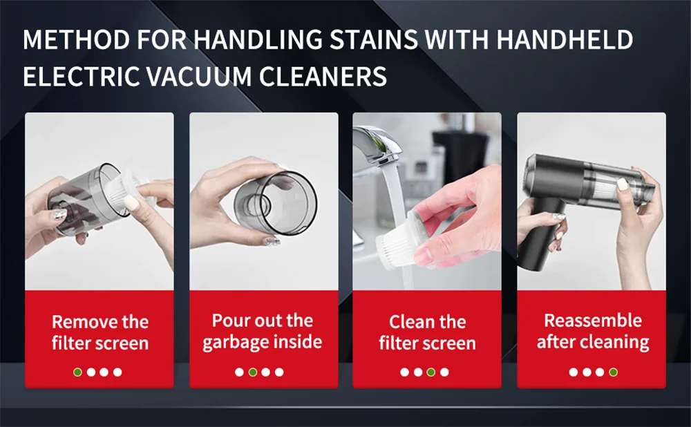 15,000Pa Cordless Handheld Vacuum & Air Blower