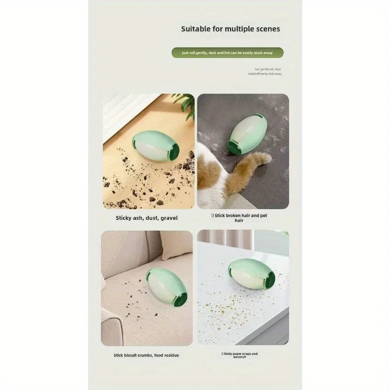 Reusable Pet Hair Remover – Washable Lint Roller for Furniture & Clothes